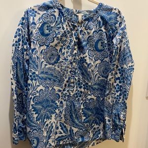 Jcrew cotton blouse
